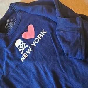 Soul cycle NEW YORK  signature skull sweatshirt